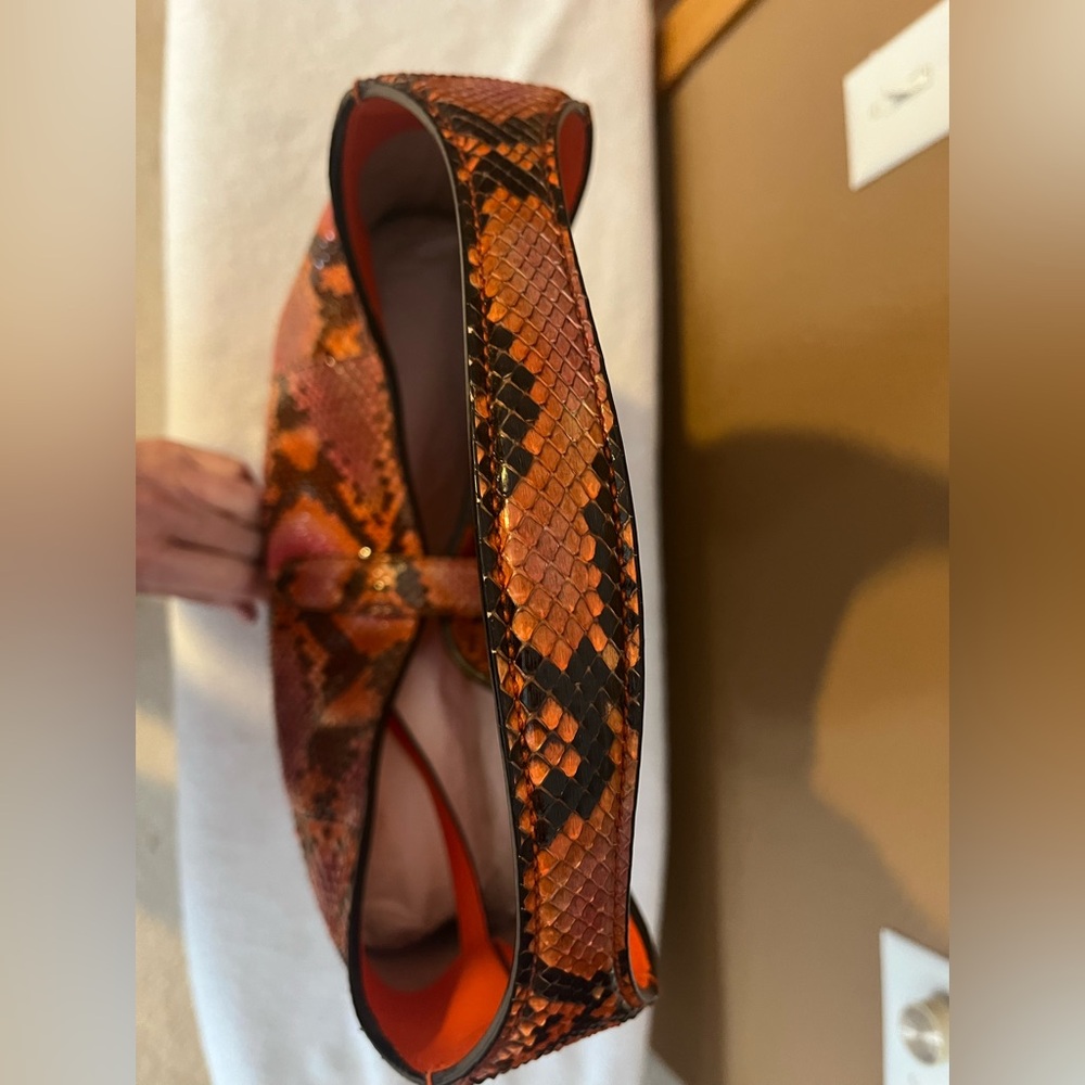 Authentic Gucci Jackie Large Python Bag - image 7